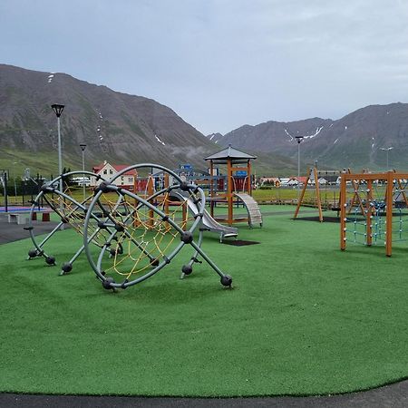 Brimnes Bungalows Olafsfjordur Bagian luar foto