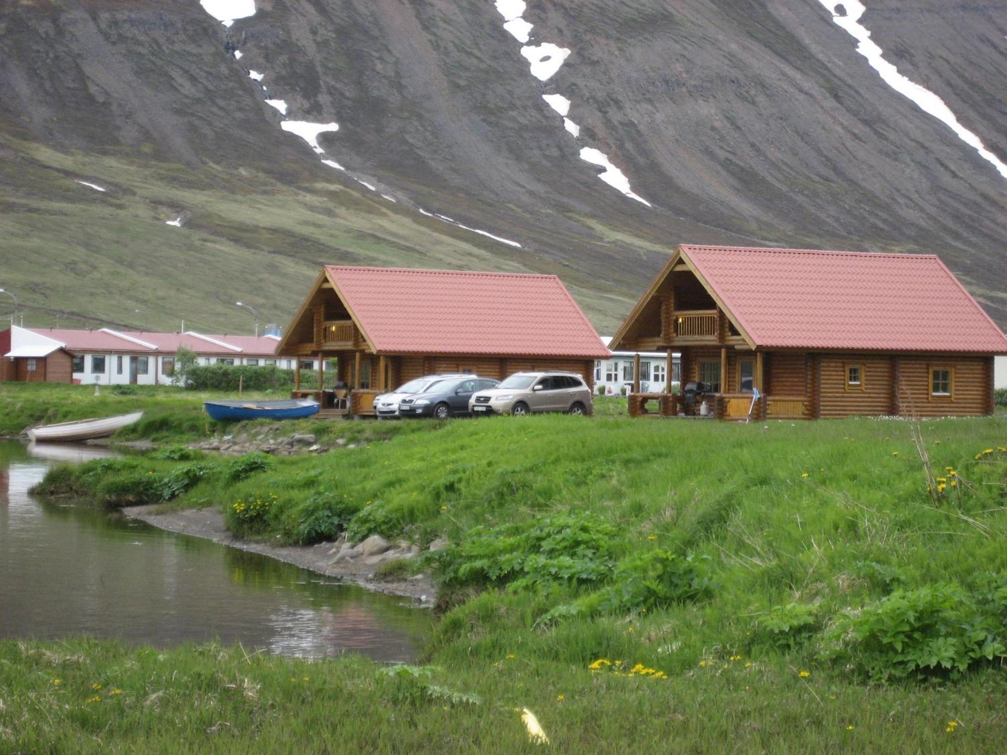 Brimnes Bungalows Olafsfjordur Bagian luar foto