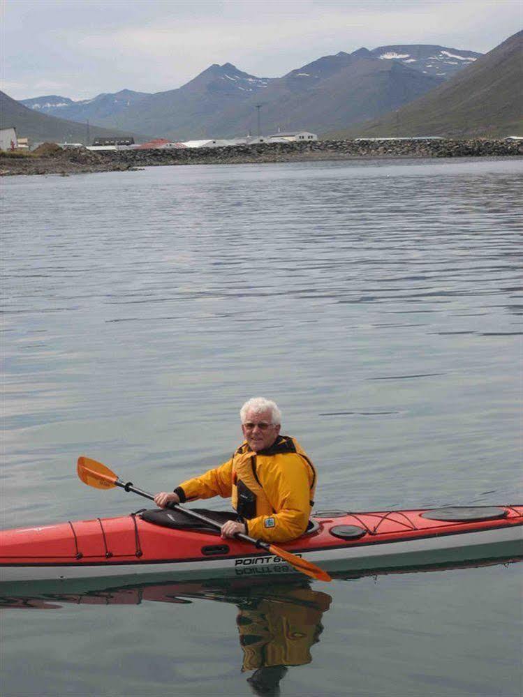 Brimnes Bungalows Olafsfjordur Bagian luar foto
