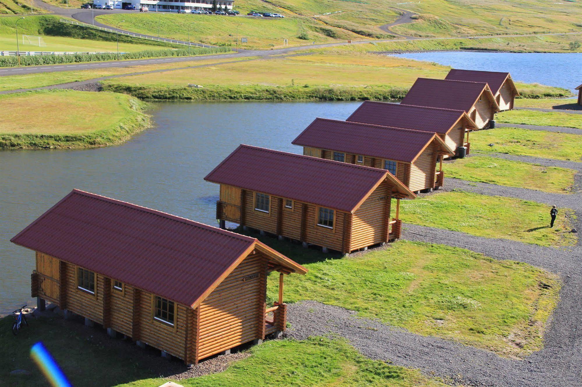 Brimnes Bungalows Olafsfjordur Bagian luar foto